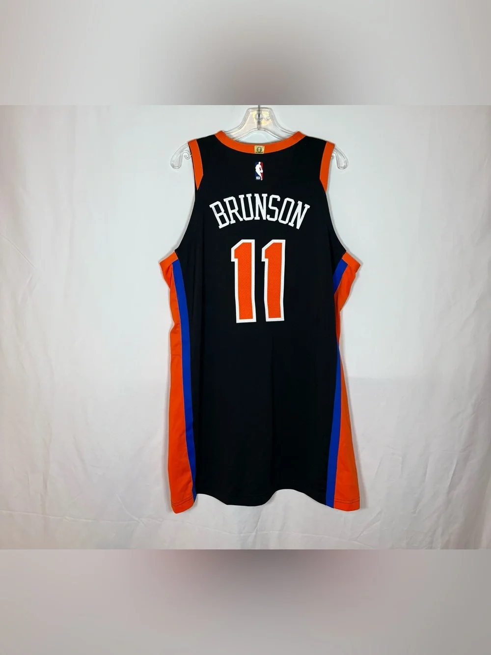 Nike Knicks #11 Brunson City Edition Team Issued Authentic Basketball Jersey 50